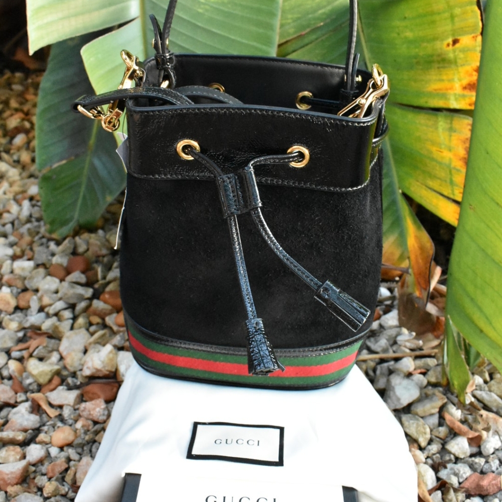 NEW GUCCI Ophidia Small Bucket Bag